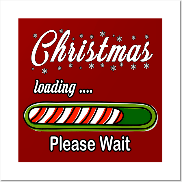 Christmas loading Wall Art by joyTrends